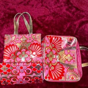 Tepper Jackson Tote and Makeup Bag